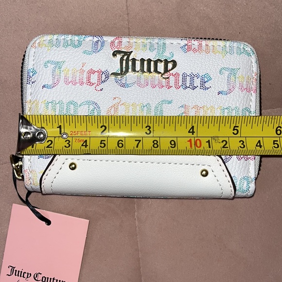 NWT Juicy Couture Wallet - White & Rainbow - Picture 6 of 10